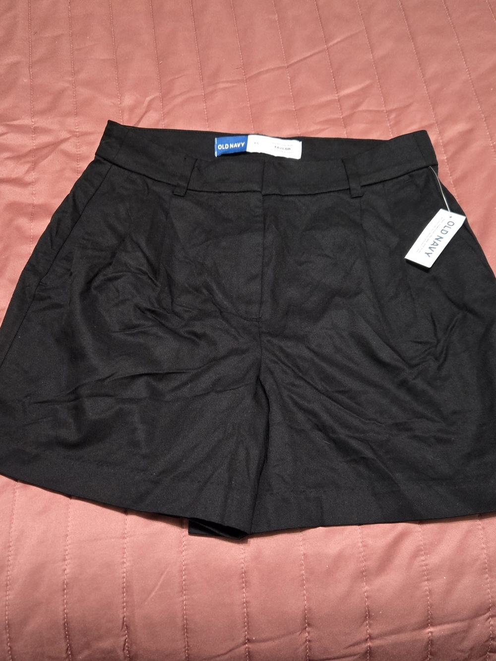 Old Navy Black High-Waist Tailored Women's Shorts